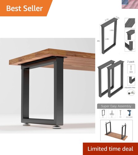 Heavy duty iron table legs - iron, for